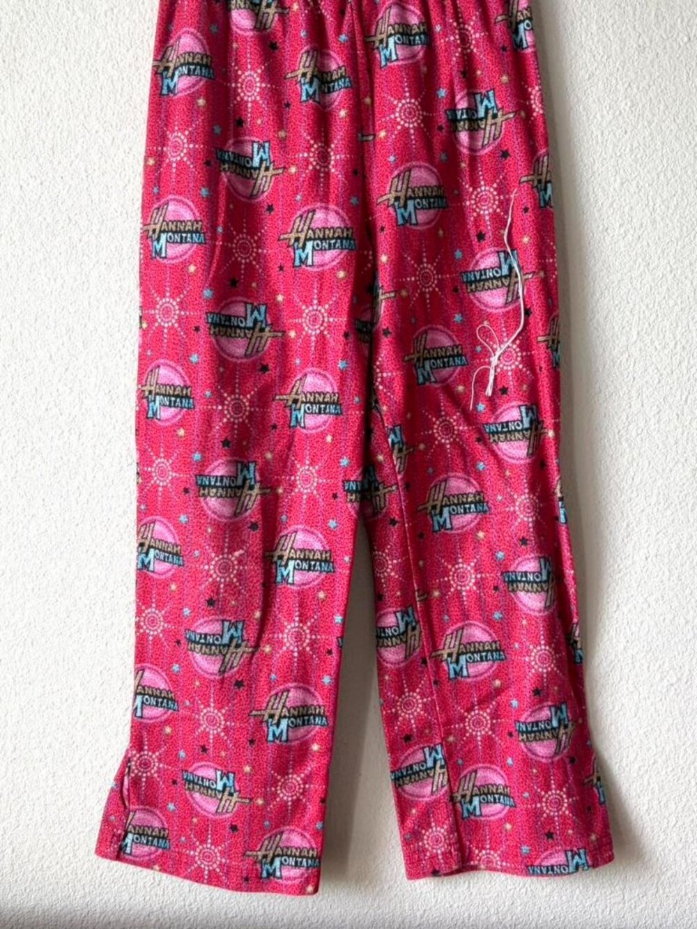 Hannah Montana Vintage Kids Pajama Pants Girls 7-8 Years Old
